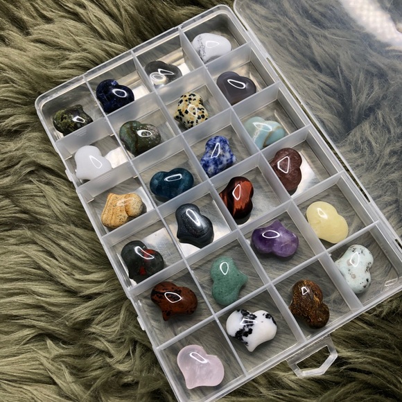 Crystal Heart Lot - Picture 3 of 4